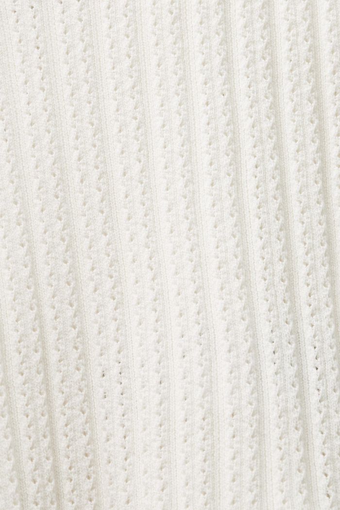 Pointellestickat linne, OFF WHITE, detail image number 5