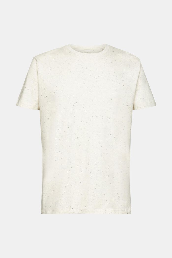 Prickig T-shirt i jersey, WHITE, detail image number 6