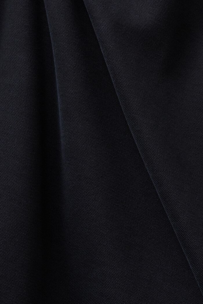 Ärmlös jumpsuit med sydda pressveck, BLACK, detail image number 4