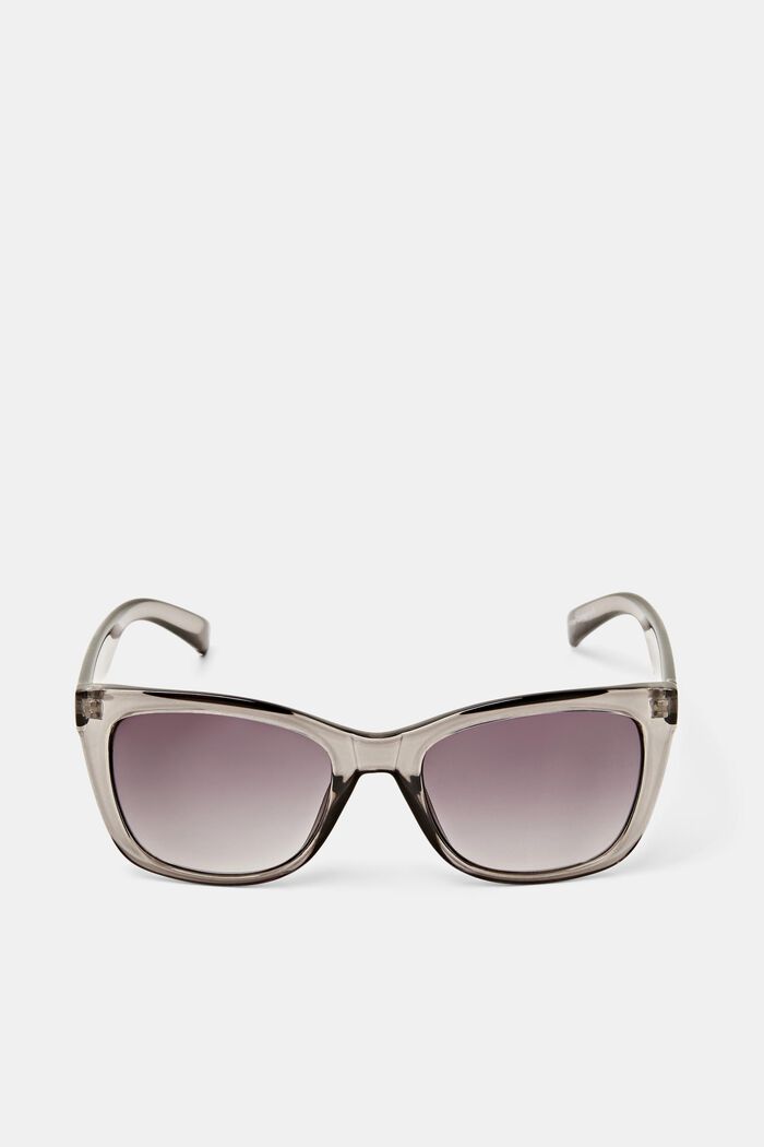 Solglasögon med fyrkantig båge, GREY, detail image number 0