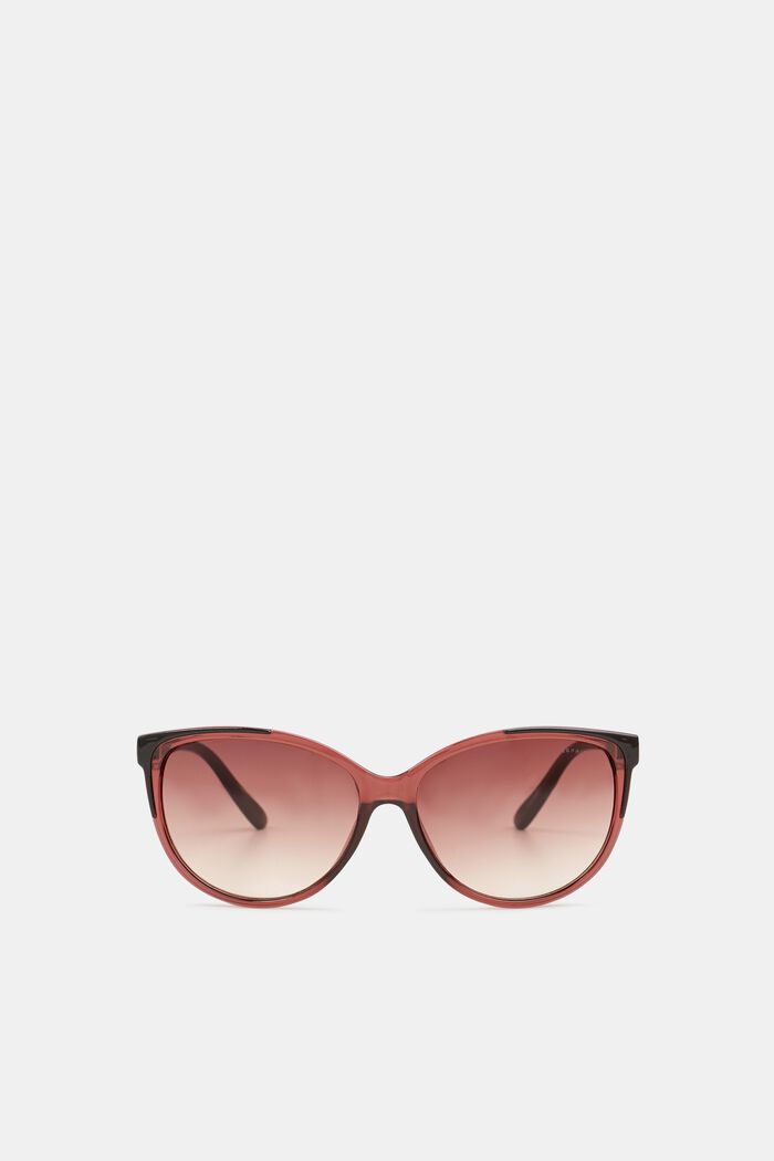 Solglasögon med transparent båge, CRANBERRY, detail image number 0