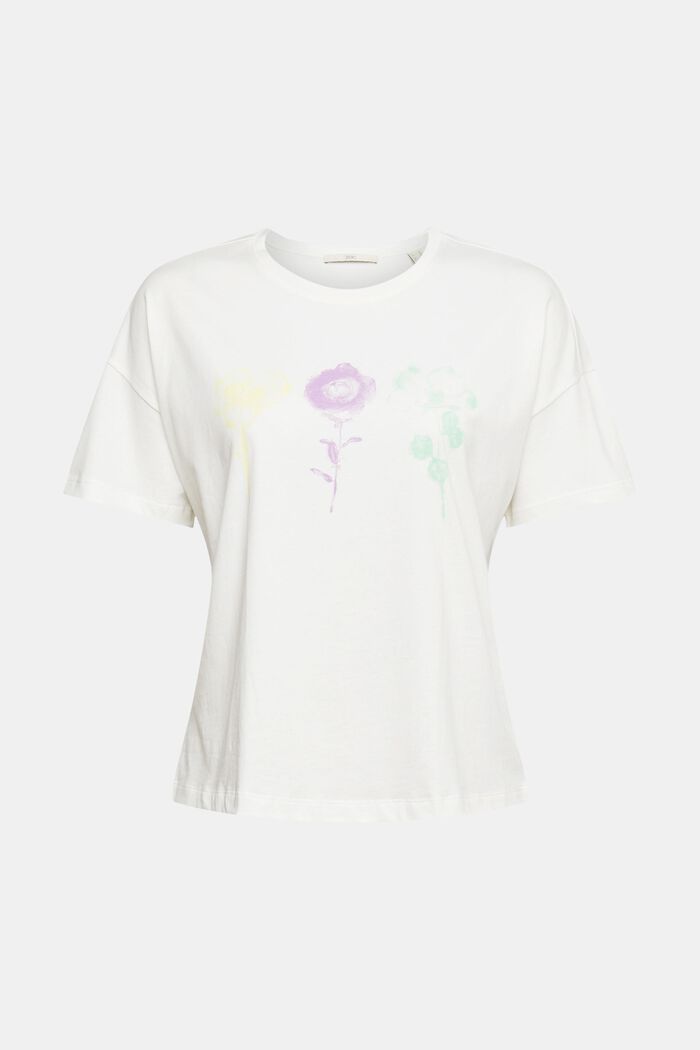 T-shirt med tryck, OFF WHITE, detail image number 2
