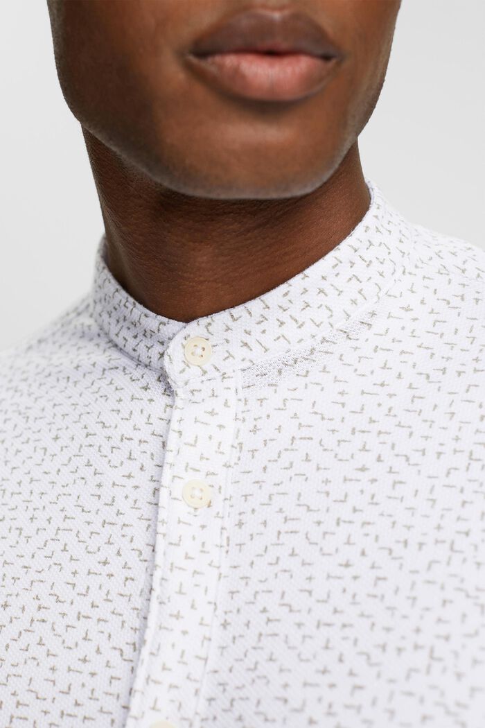 Mönstrad skjorta, WHITE, detail image number 3