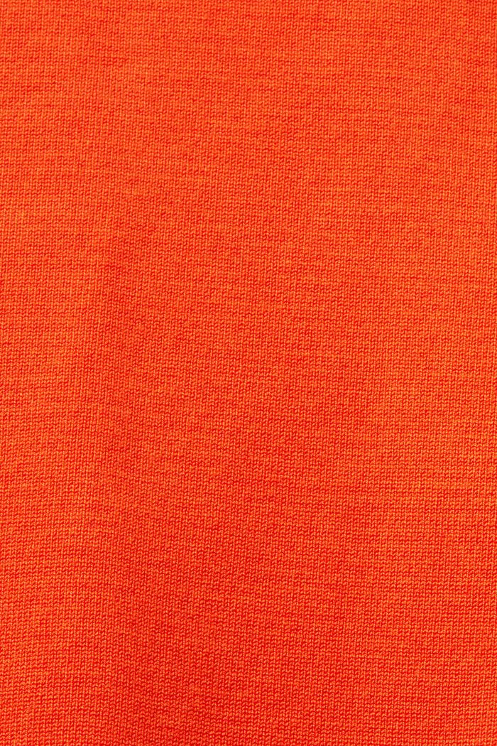 V-ringad tröja, BRIGHT ORANGE, detail image number 5