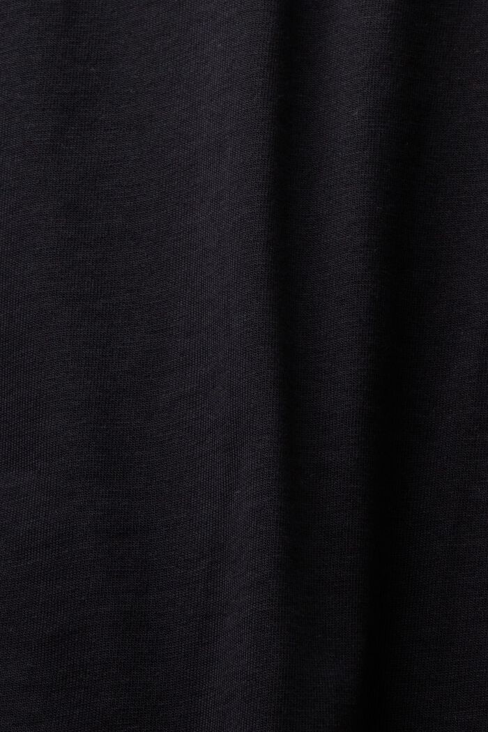Figursydd T-shirt med rund ringning, BLACK, detail image number 5