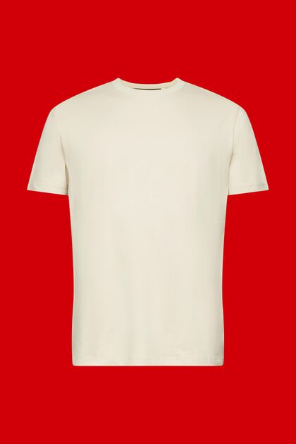 Tvåfärgad T-shirt i bomull