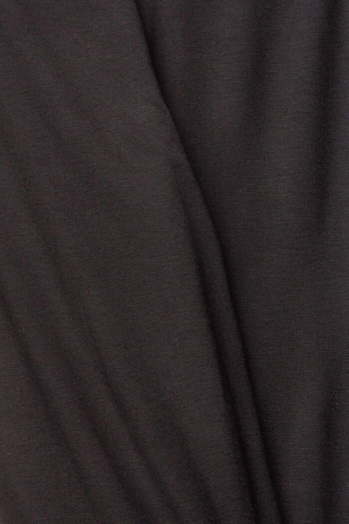 Pyjamasbyxa i LENZING™ ECOVERO™, BLACK, detail image number 5