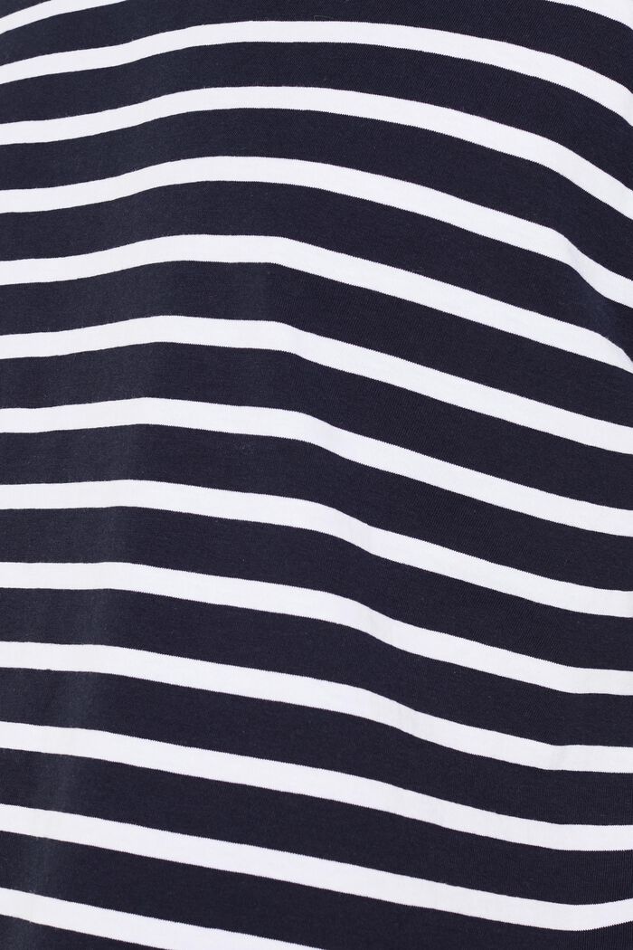 Jersey-T-shirt i 100% bomull, NAVY, detail image number 5