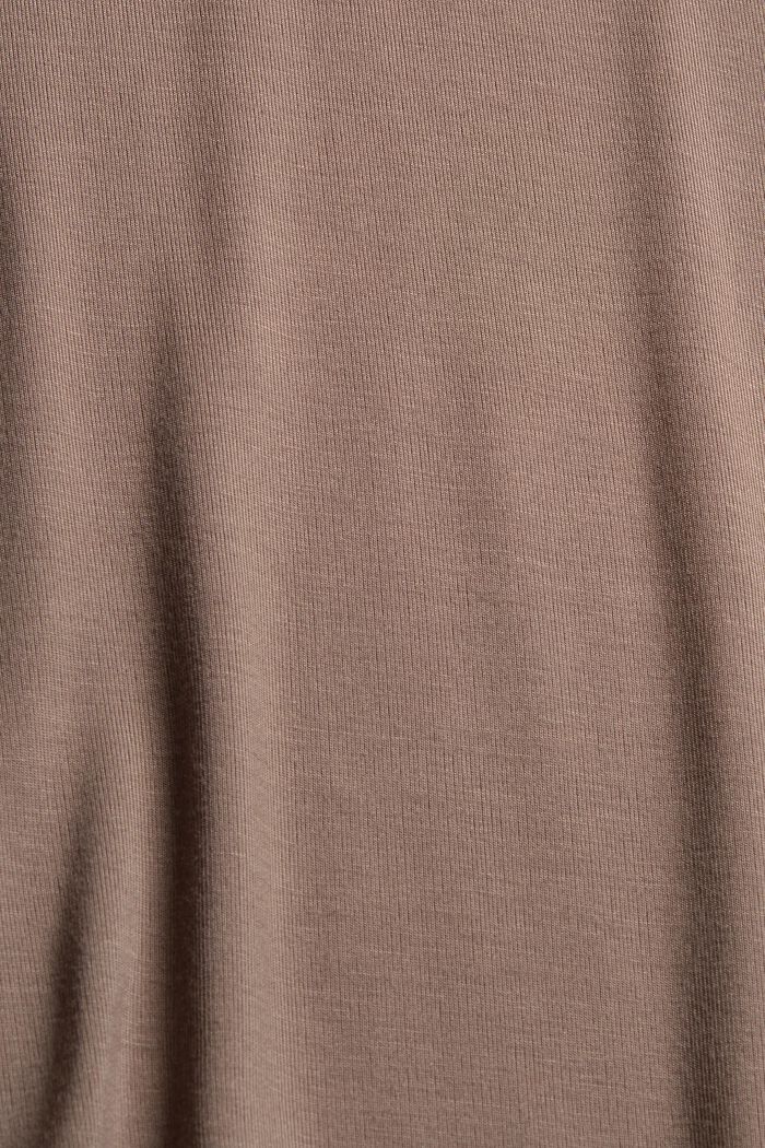Pyjamas i jersey av LENZING™ ECOVERO™, TAUPE, detail image number 4