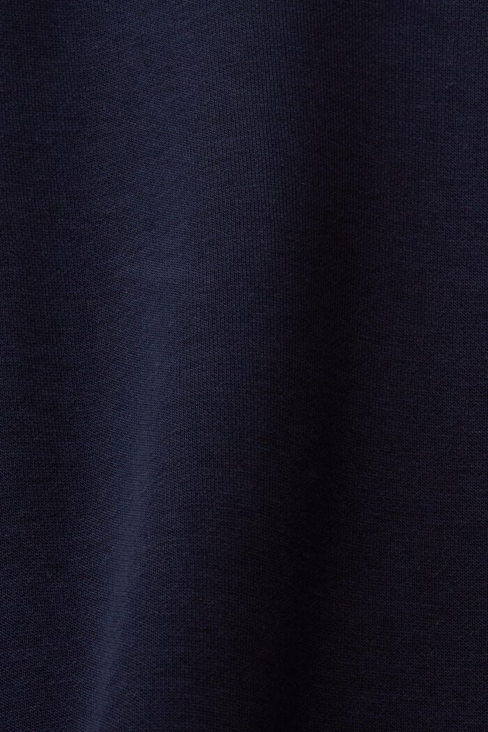 Sweatshirt med logobroderi, NAVY, detail image number 4