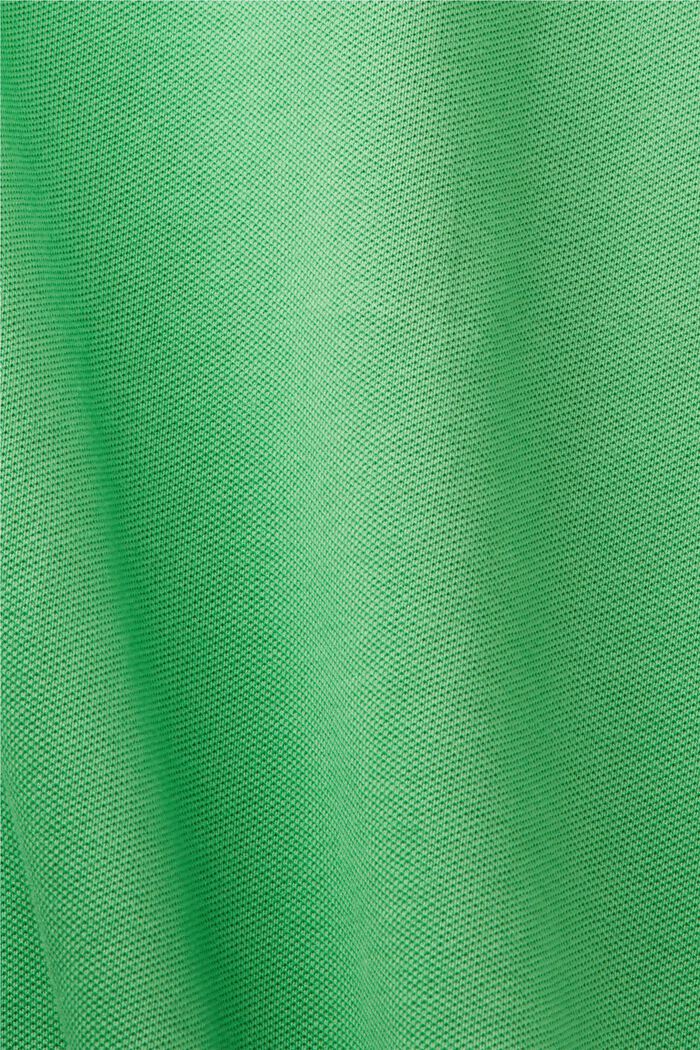 Karakteristisk tenniströja i piké, GREEN, detail image number 5