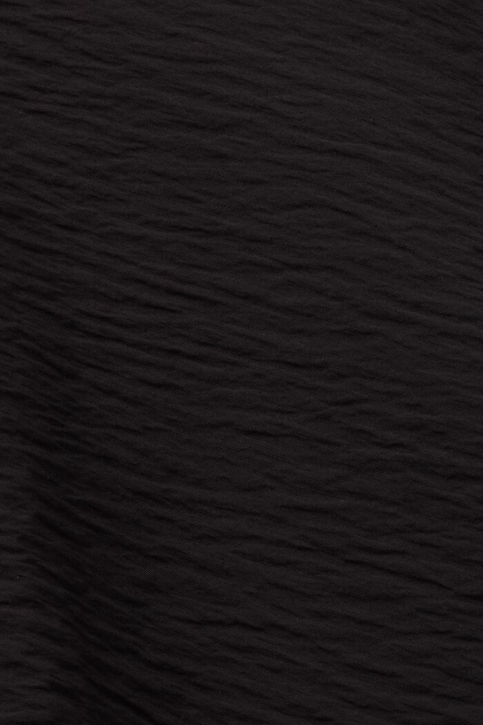 Blus med textur, BLACK, detail image number 5