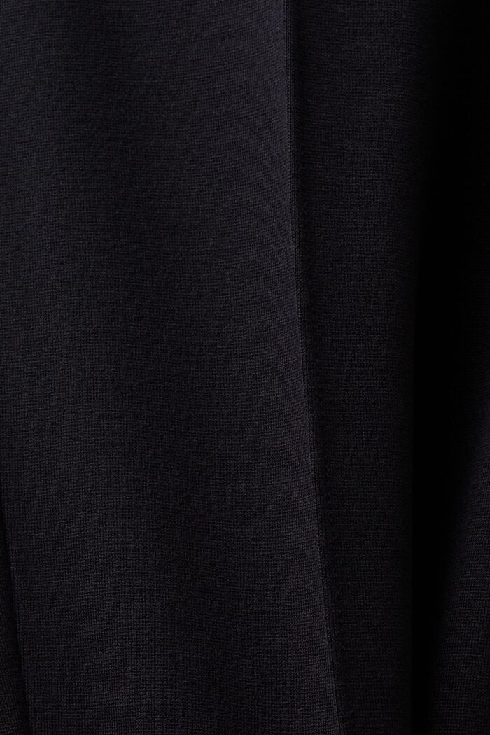 Puntobyxa i jersey med slits vid fållen, BLACK, detail image number 5