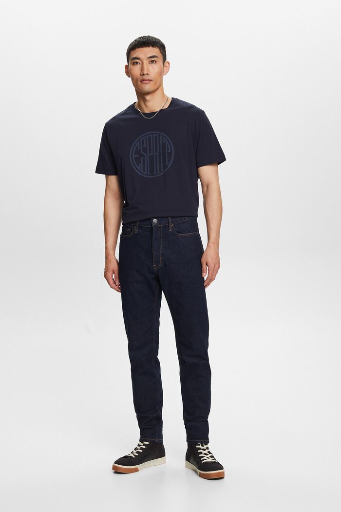 Jeans med avsmalnande passform, BLUE RINSE, detail image number 5
