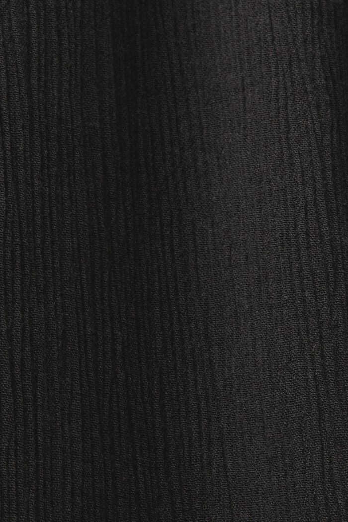 Krinklad maxiklänning, BLACK, detail image number 6