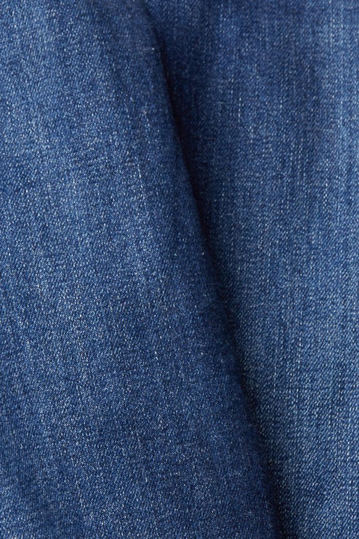 Jeans med smal passform, BLUE DARK WASHED, detail image number 6