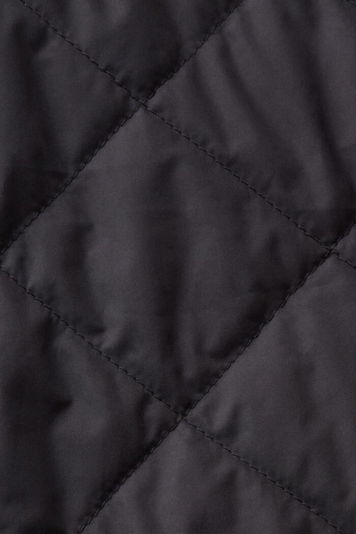 Ultralätt quiltad kappa, BLACK, detail image number 5