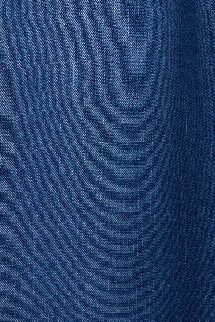 Träningsbyxa med jeanslook, TENCEL™, BLUE MEDIUM WASHED, detail image number 5