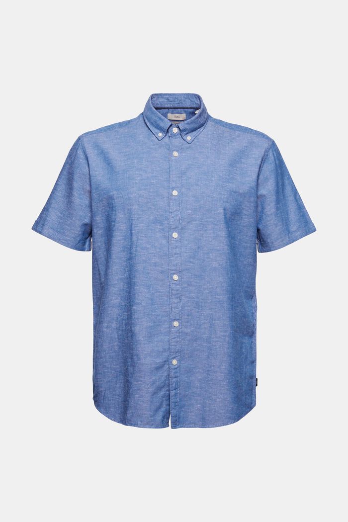 Linne/ekologisk bomull: kortärmad skjorta