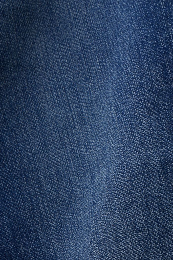 Stretchjeans med smal passform, BLUE MEDIUM WASHED, detail image number 6