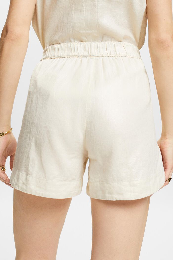 Shorts woven, CREAM BEIGE, detail image number 4