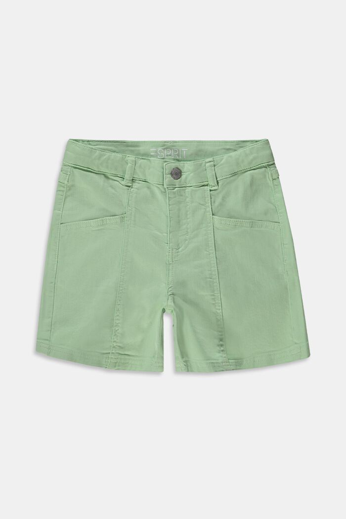 Återvunnet material: shorts med reglerbar linning, PISTACCHIO GREEN, overview