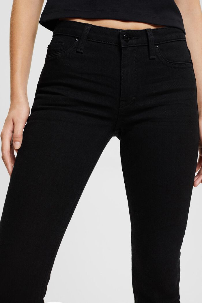 Jeans med vida ben, BLACK RINSE, detail image number 2