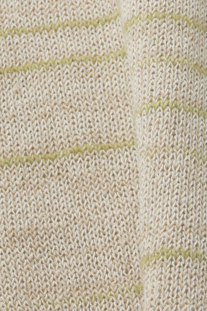 Garnfärgad tröja, linnemix, SAND, detail image number 4