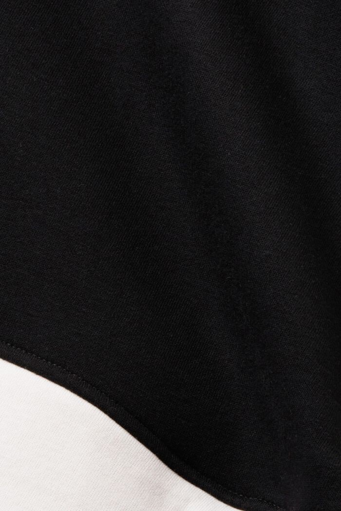 Jerseykofta med dragkedja, BLACK, detail image number 4