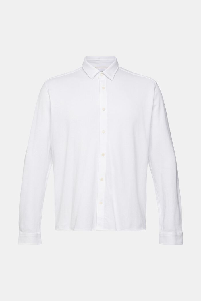Tvåfärgad skjorta, WHITE, detail image number 6