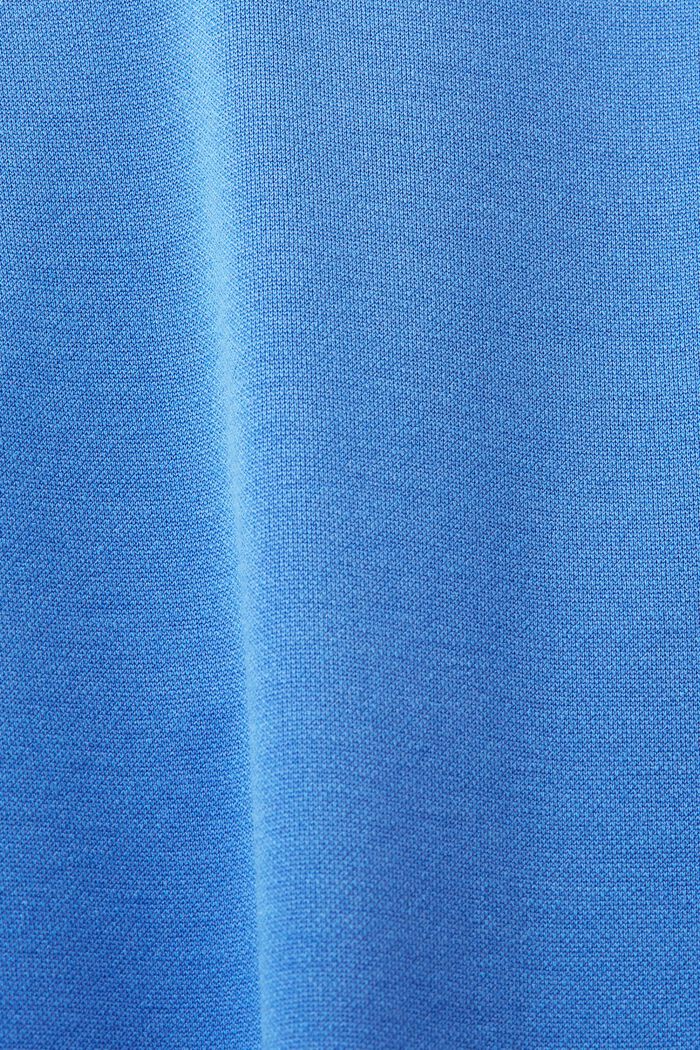 Stickad klänning med knytskärp, TENCEL™, BRIGHT BLUE, detail image number 5