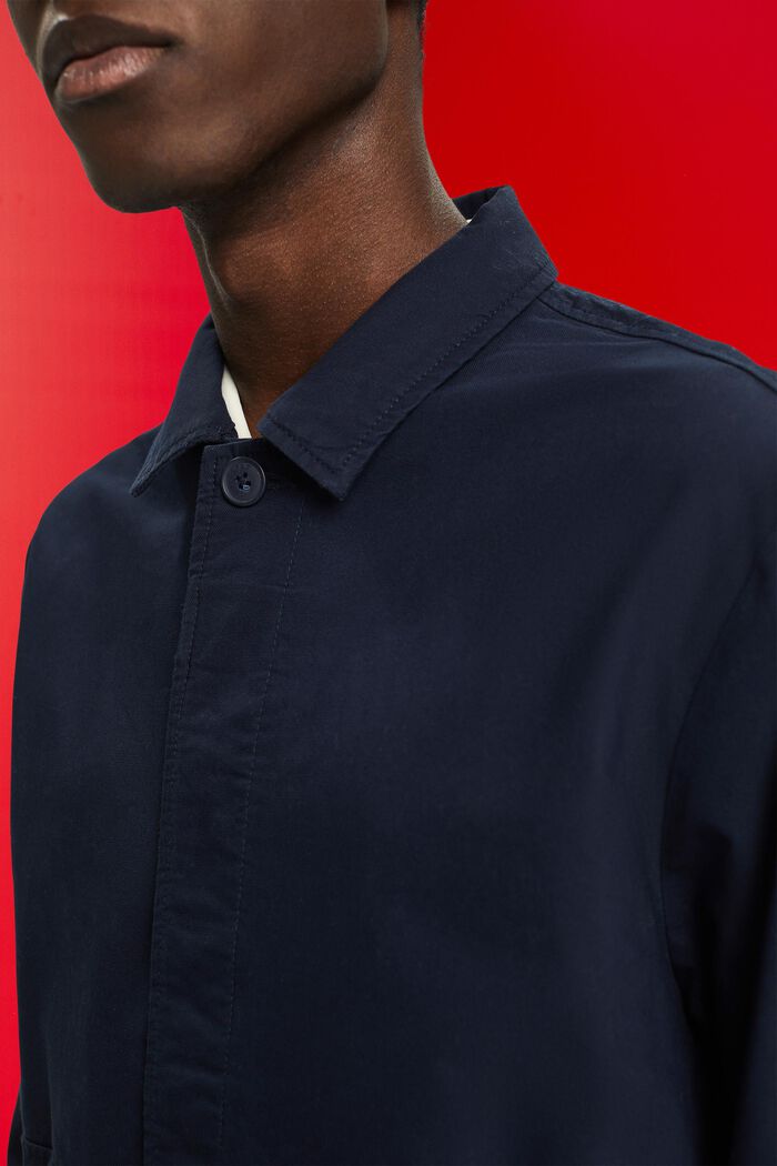 Skjortjacka med fickor med lock, NAVY, detail image number 2