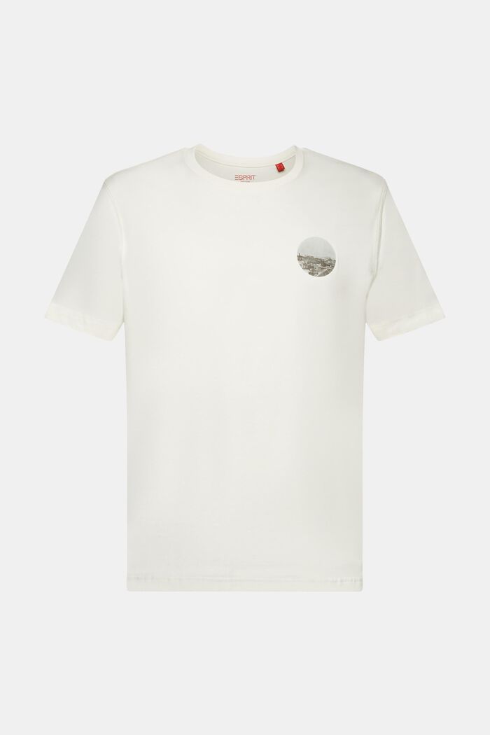 T-shirt med tryck i fram- och bakstycket, ICE, detail image number 7