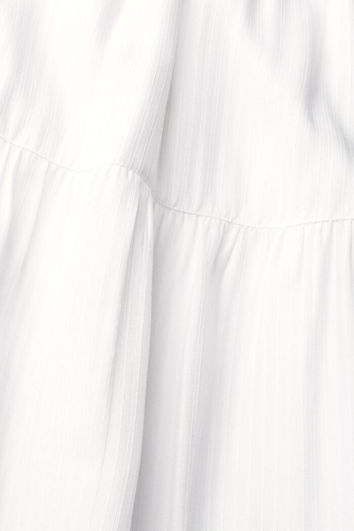 Klänning med fina ränder, WHITE, detail image number 6