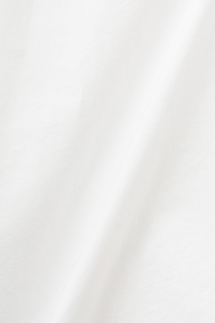 Broderad miniklänning med klockad ärm, OFF WHITE, detail image number 4