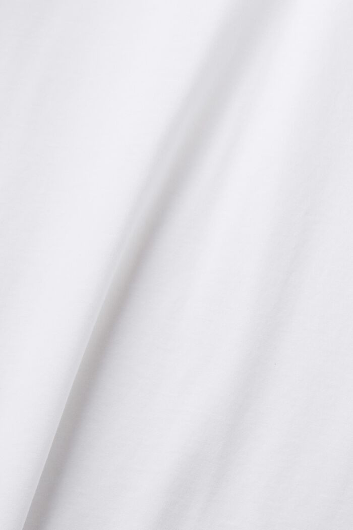 T-shirt i ekologisk bomull, WHITE, detail image number 5