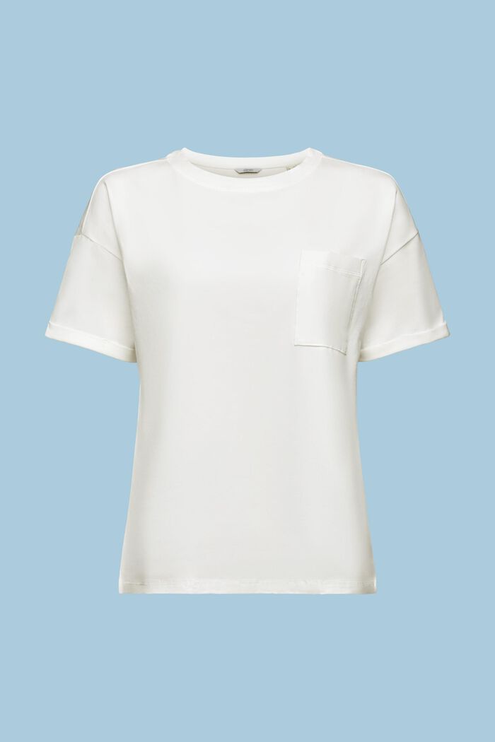 Pyjamas-T-shirt, OFF WHITE, detail image number 5