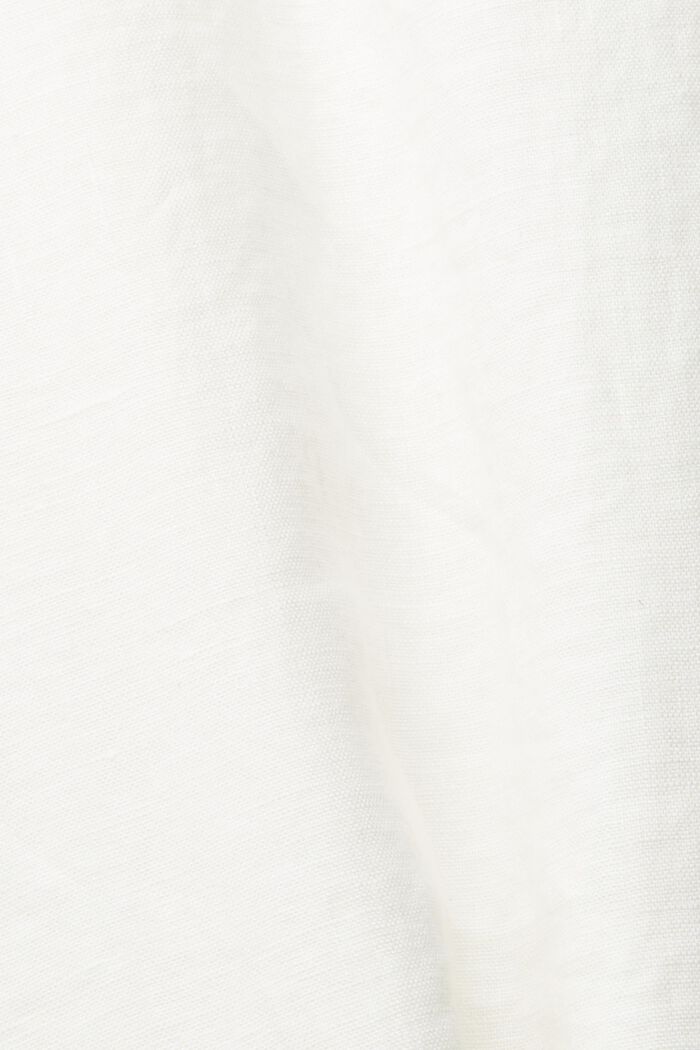 Maxikjol med skärp av 100% linne, WHITE, detail image number 4