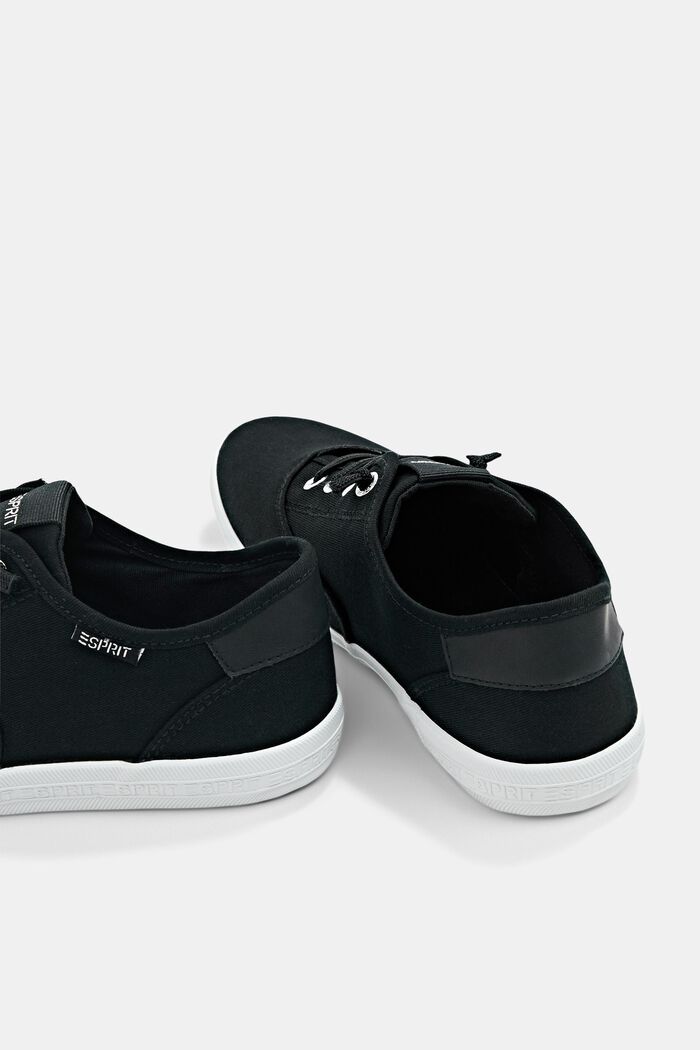Sneakers med elastiska skosnören, BLACK, detail image number 5