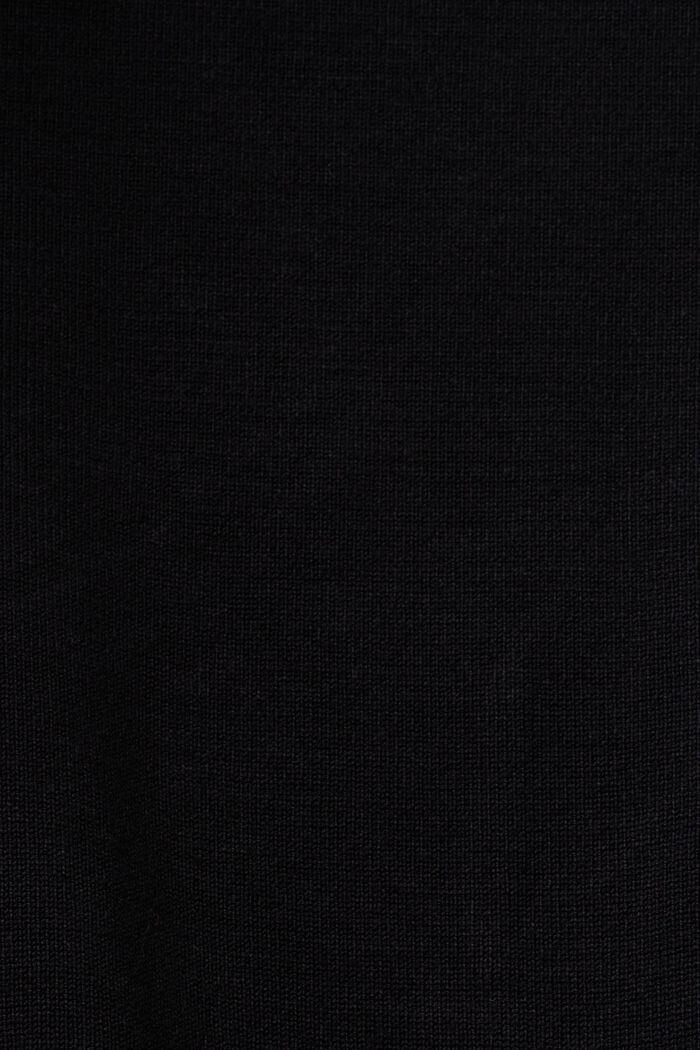 V-ringad tröja, BLACK, detail image number 5