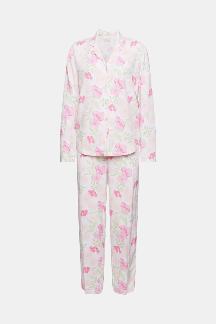 Blommönstrad pyjamas, LENZING™ ECOVERO™