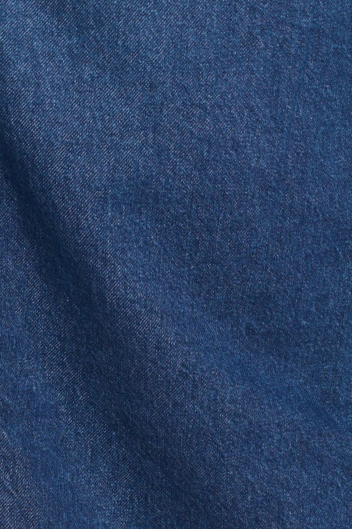 Jeanskjol, ekologisk bomull, BLUE DARK WASHED, detail image number 1