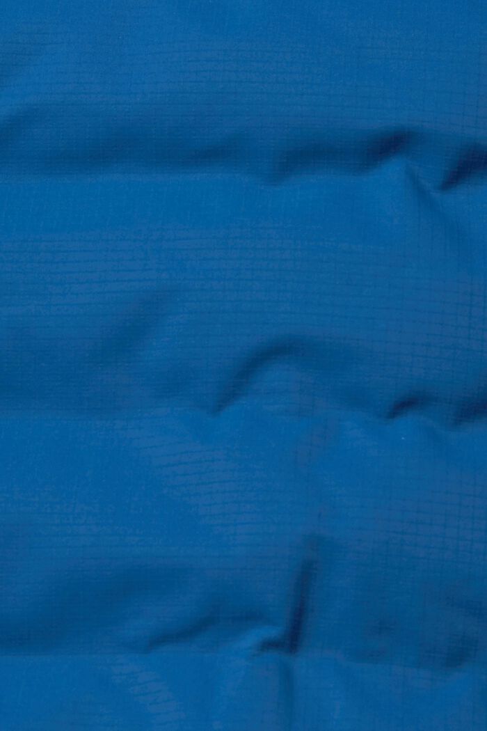 Quiltad jacka med huva, PETROL BLUE, detail image number 1