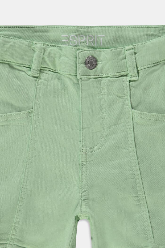 Återvunnet material: shorts med reglerbar linning, PISTACCHIO GREEN, detail image number 2