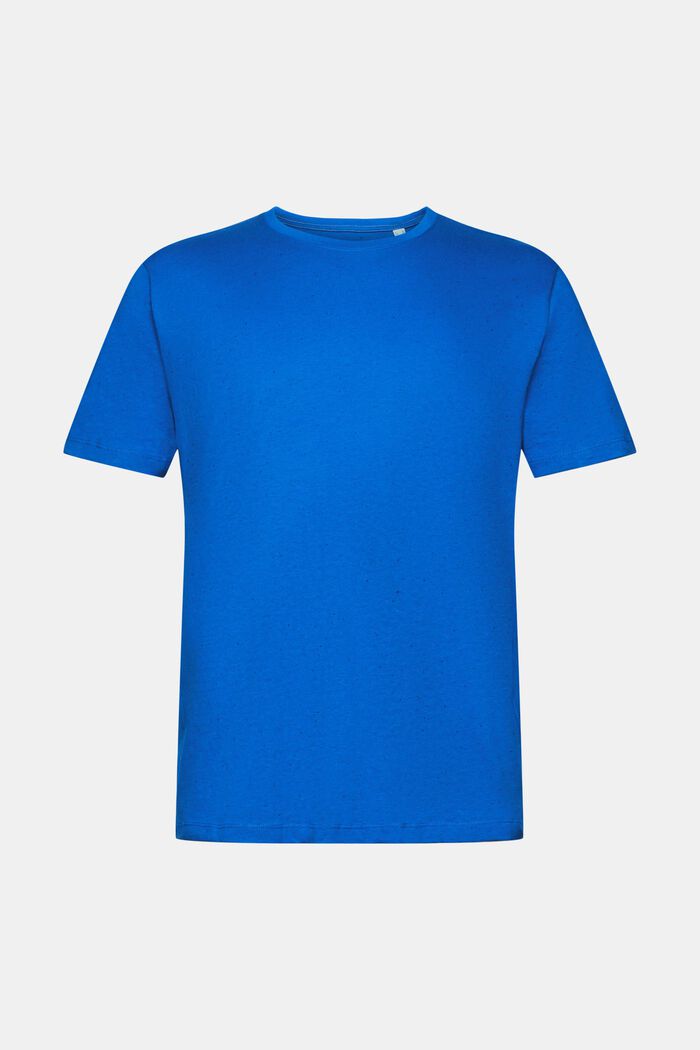 Prickig T-shirt i jersey, BLUE, detail image number 6