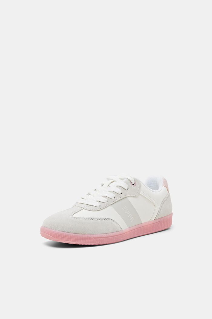 Sneakers i materialmix, PASTEL PINK, detail image number 2
