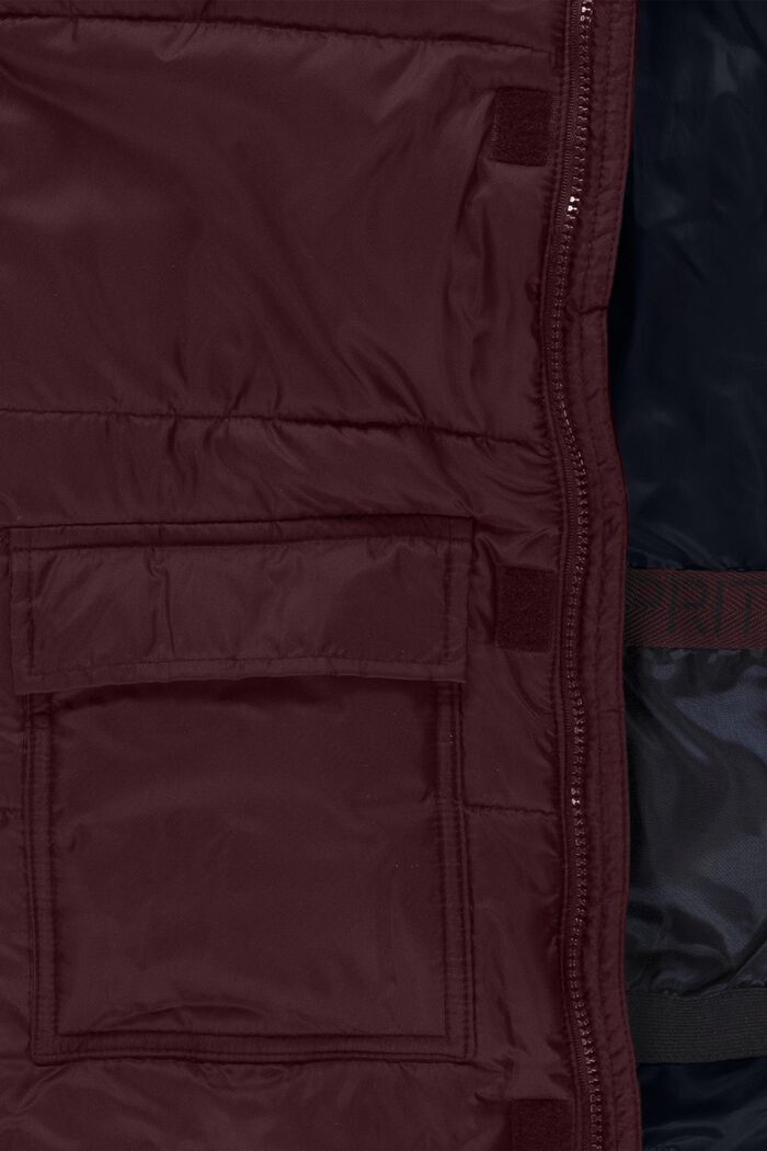 Jackets outdoor woven, BORDEAUX RED, detail image number 2