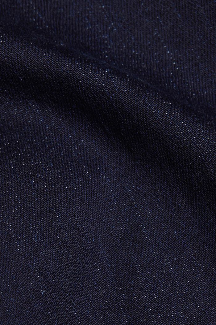 Superstretchiga jeans med ekologisk bomull, BLUE RINSE, detail image number 1