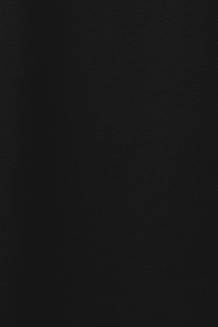 Båtringad tröjklänning, BLACK, detail image number 5