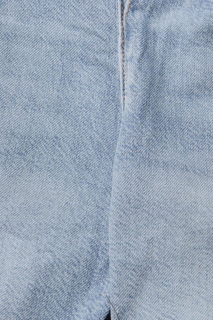 Med hampa: jeans med knappslå, BLUE BLEACHED, detail image number 4